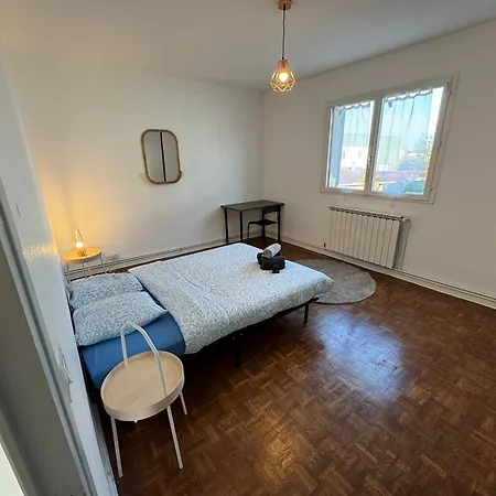 120m T4 Terrasse Et Parking - Stade-eurexpo-lyon Apartamento *